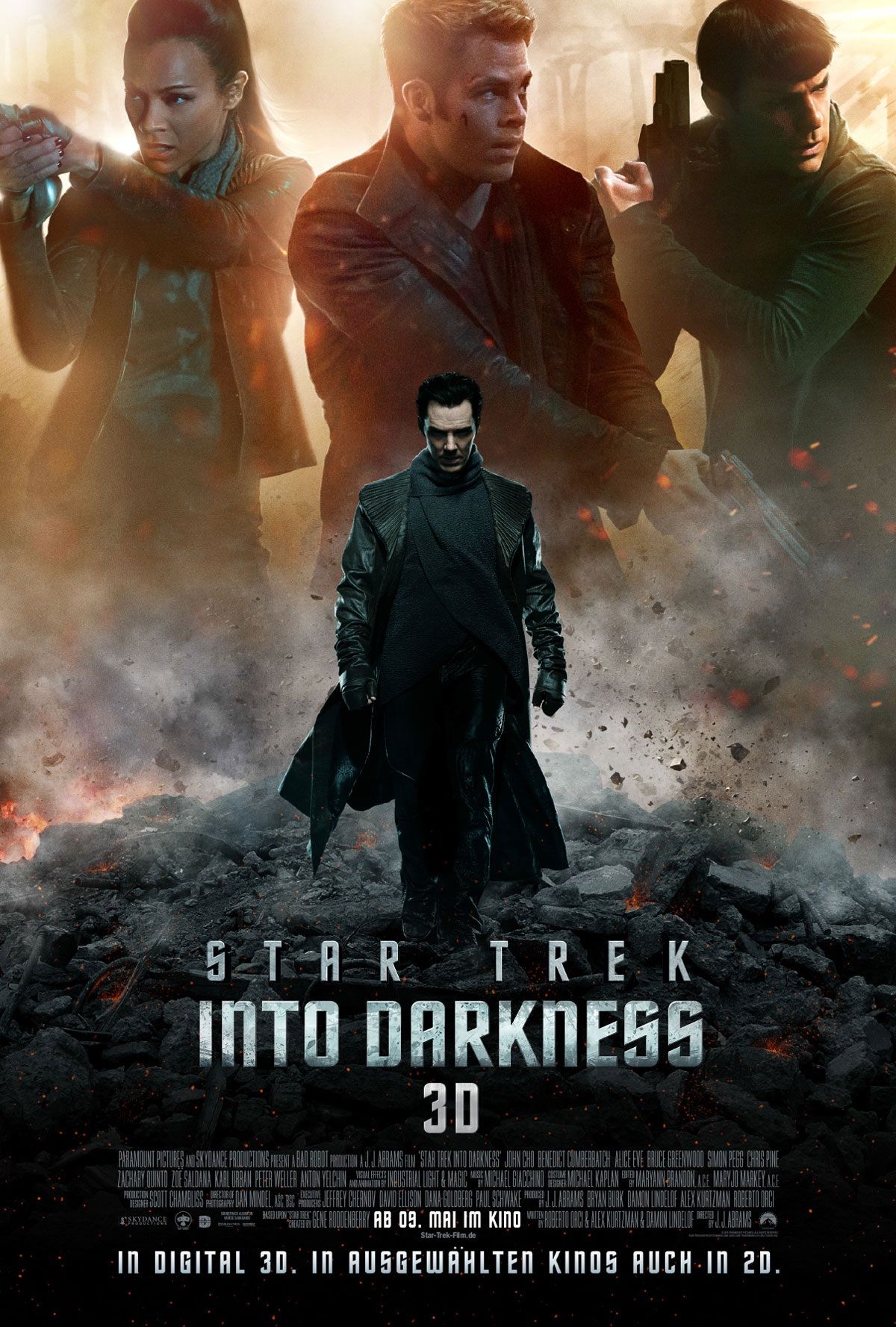 Star Trek Into Darkness German Poster