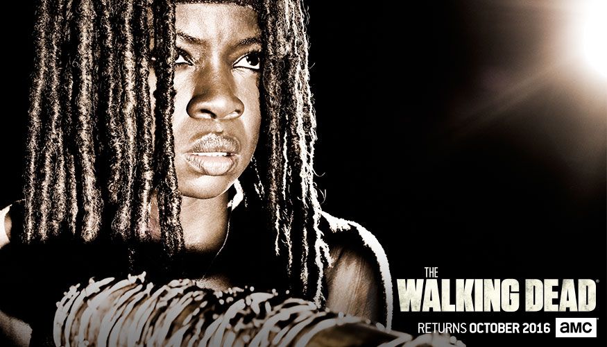 The Walking Dead Season 7 Michonne Poster