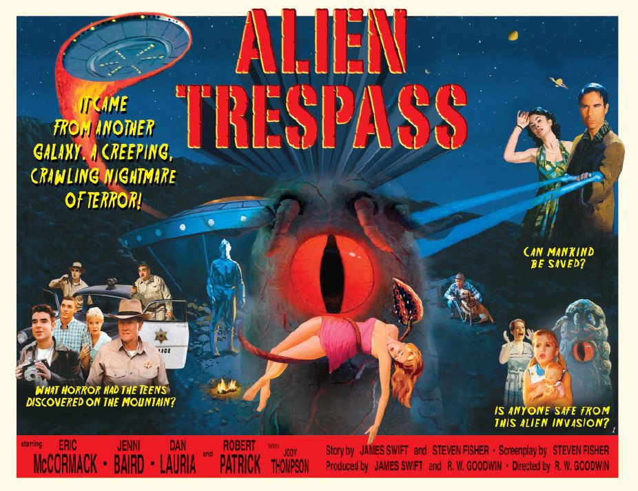 Alien Trespass Lobby Card #1
