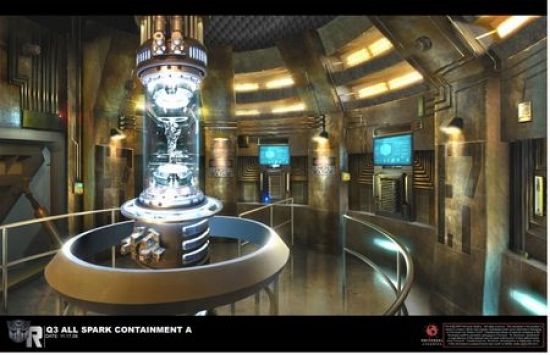 Transformers the Ride Concept Art #3