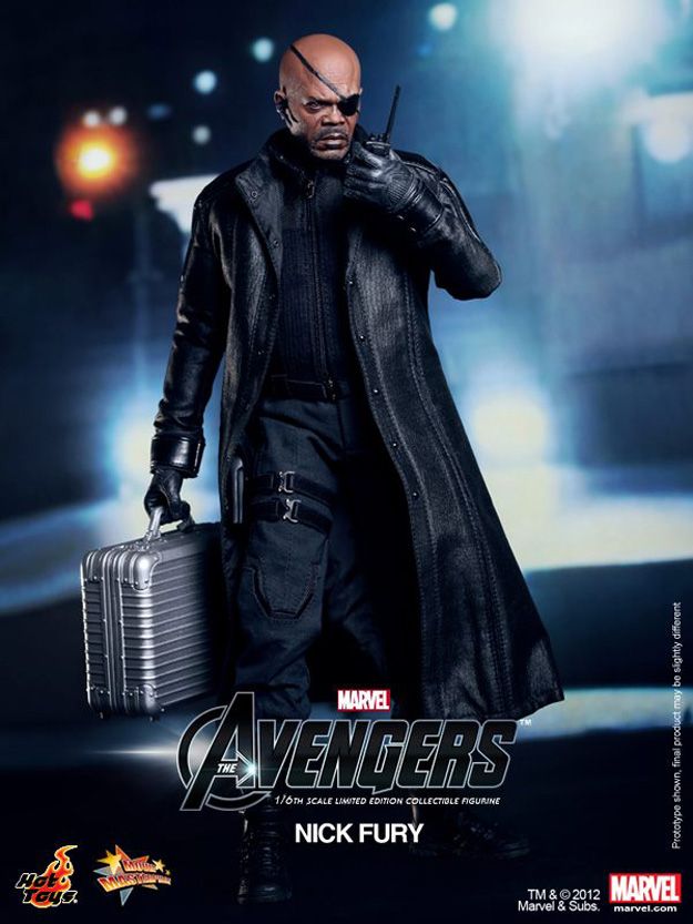 Hot Toys Avengers Action Figures - Nick Fury #8