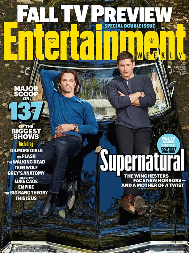 Supernatural Season 12 Entertainment Weekly Cover