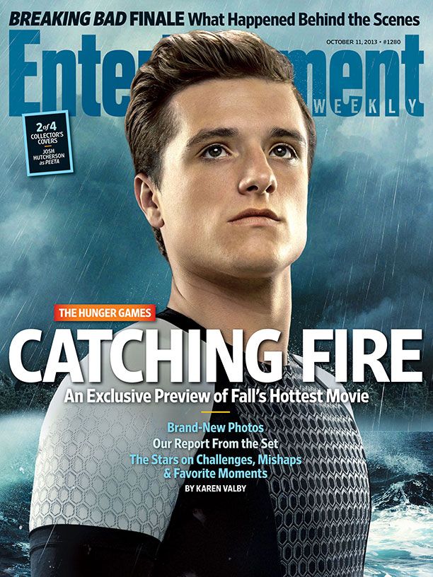 The Hunger Games: Catching Fire Peeta EW Cover