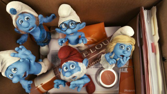 The Smurfs hit theaters everywhere July 29th{33}: It is. It's like working a mask. I normally don't like to see playback of tapes, but in this job I found I kind of had to. It's like doing Kabuki. You can't just show up and honestly react. You have to see it and work on it. I'm used to doing just vocals. So vocally I'd be fine, but then my face didn't match too well. I had to sort of animate myself in the shot.