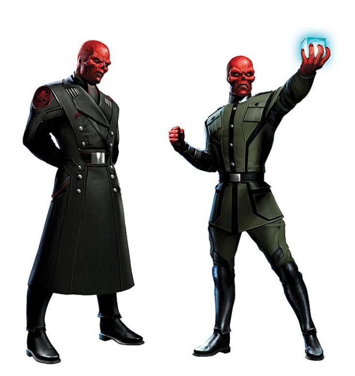 Captain America Red Skull Concept Art