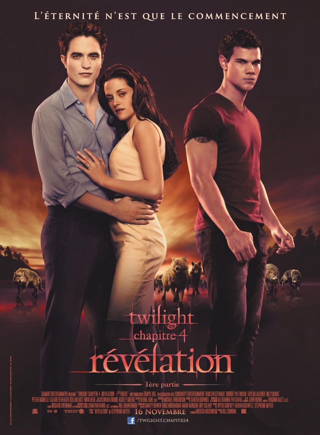 The Twilight Saga: Breaking Dawn - Part 1 French Poster