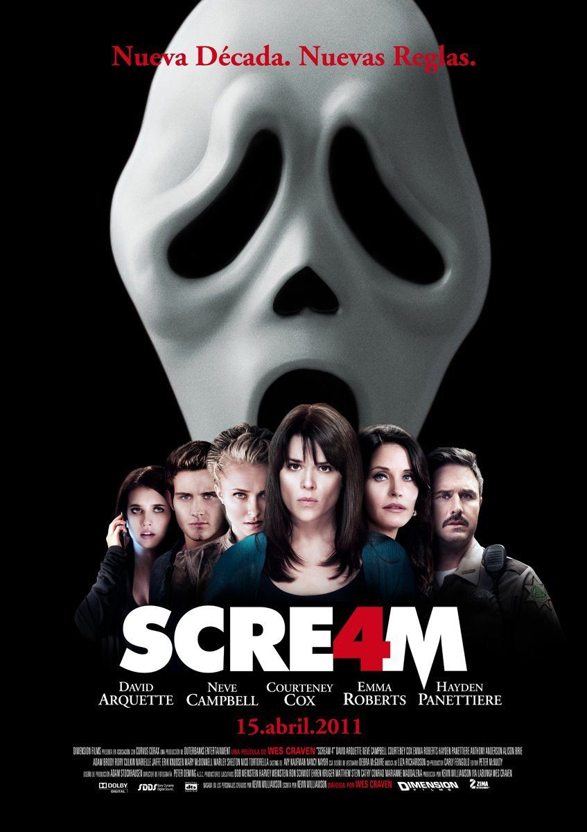 Scream 4 International Poster