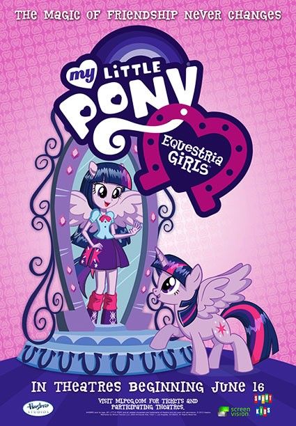 My Little Pony Equestrian Girls Poster