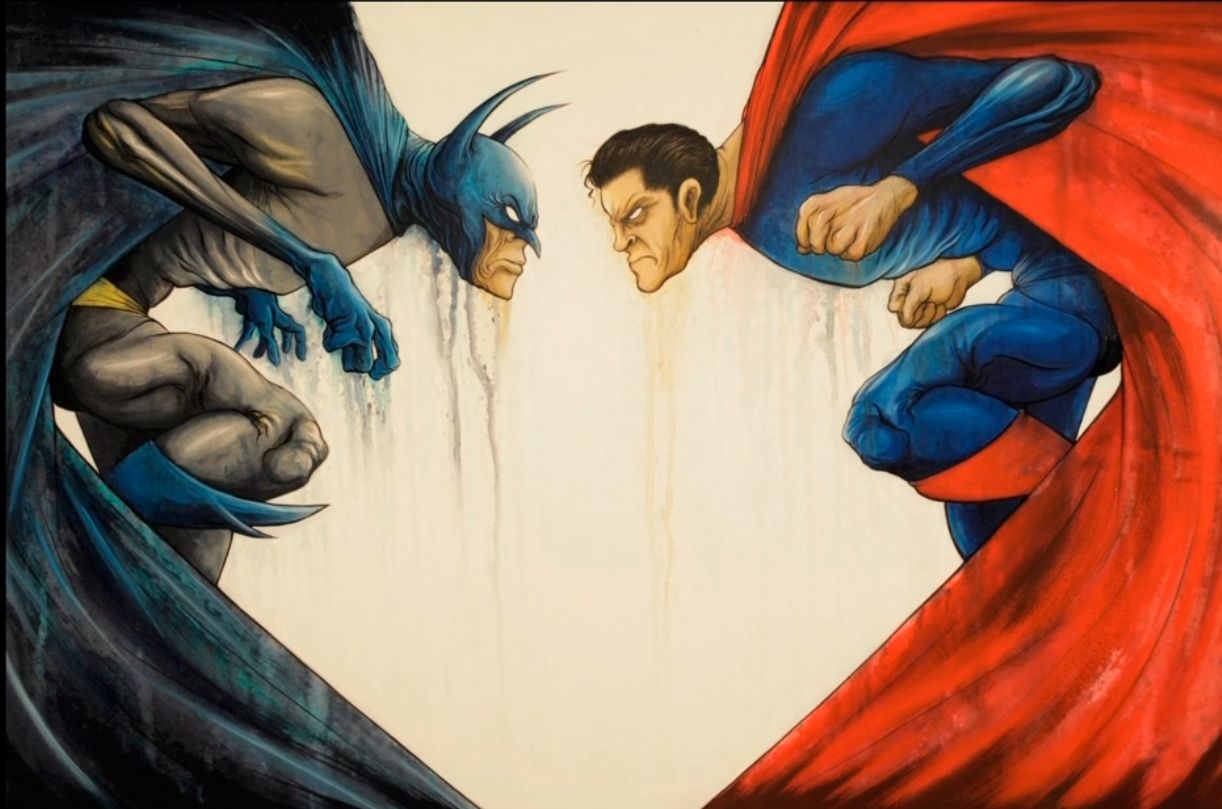 Batman Vs. Superman Artwork 2