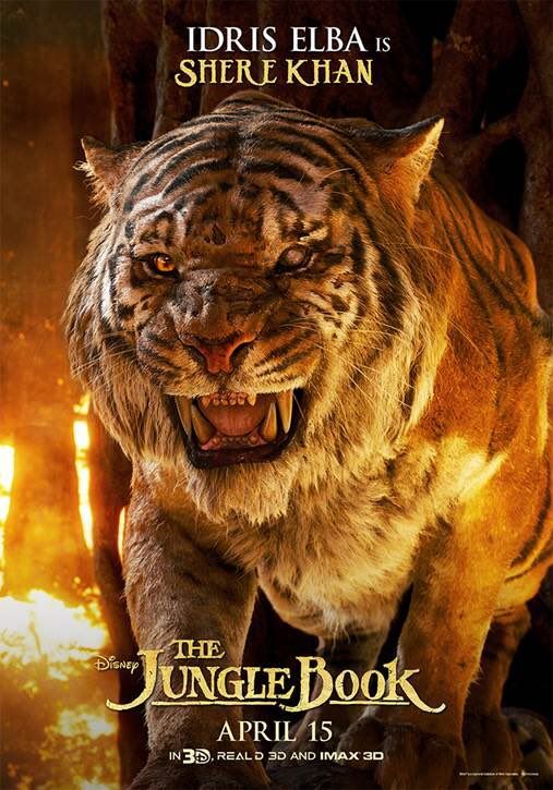 The Jungle Book Shere Khan Poster