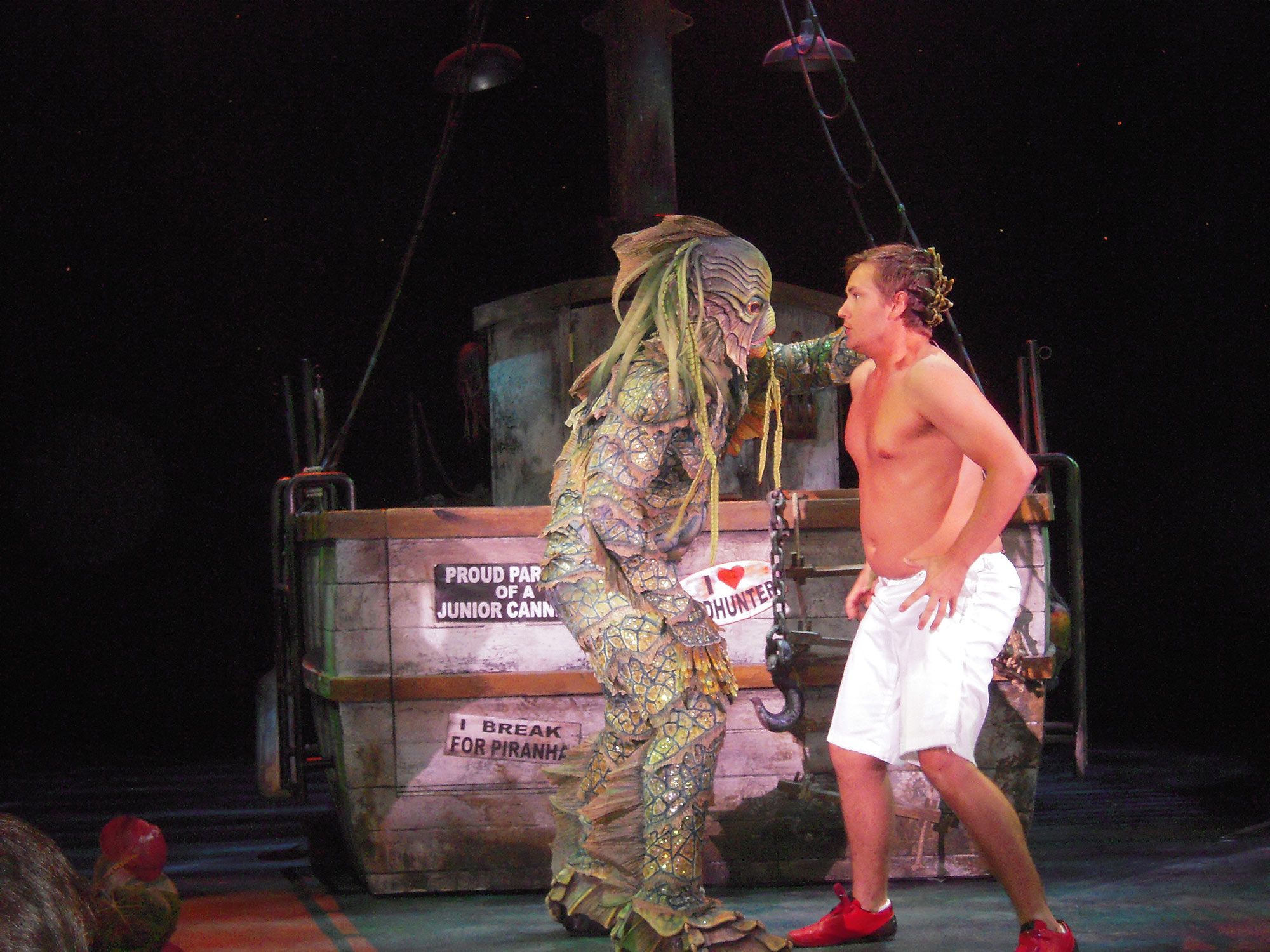 The Creature from the Black Lagoon at Universal Studios