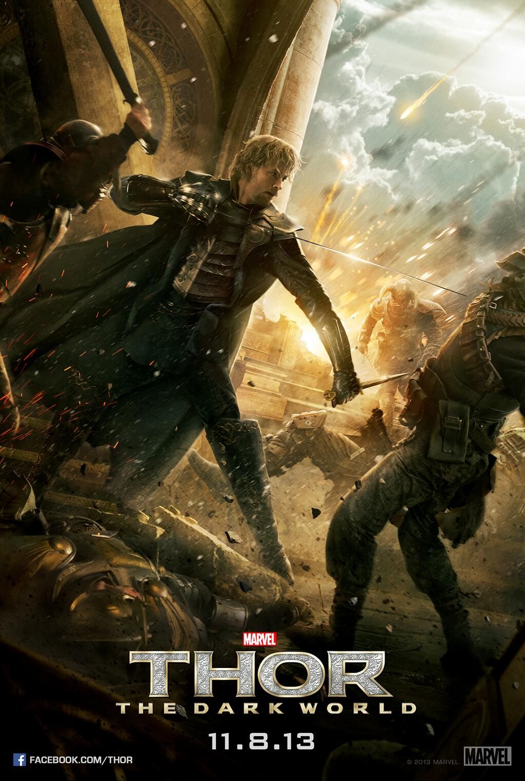 Thor: The Dark World Fandral Character Poster