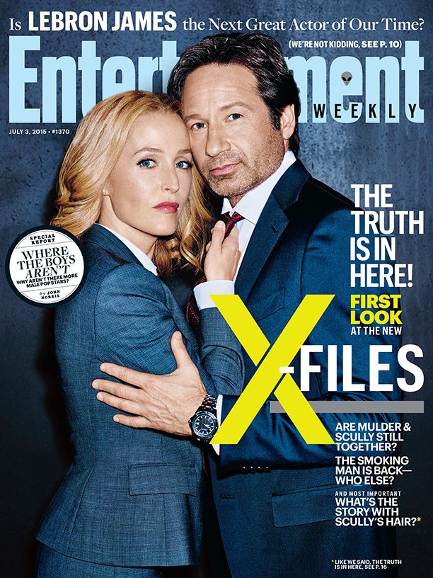 X-Files EW Magazine Cover