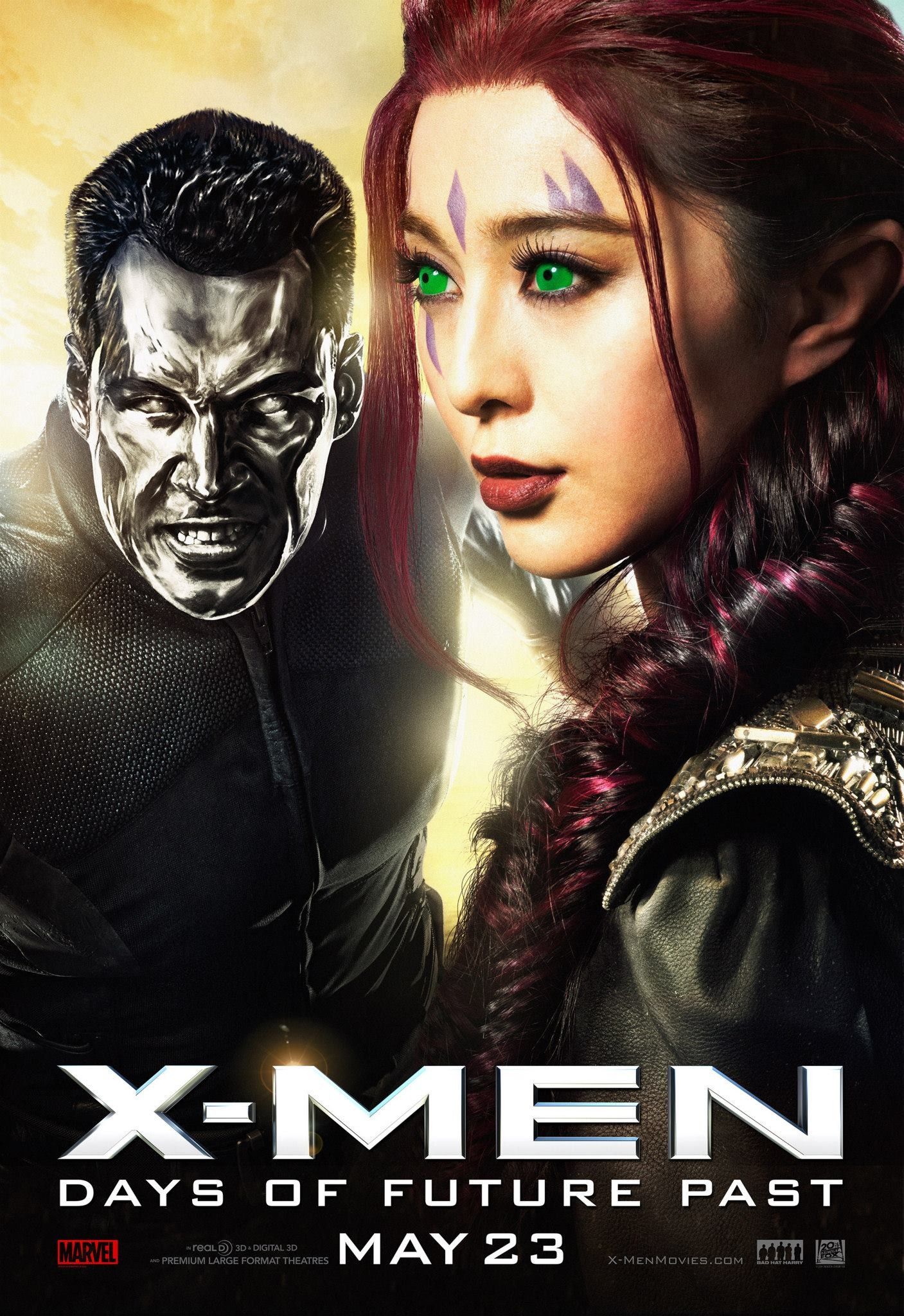 X-Men: Days of Future Past Colossus and Blink Poster