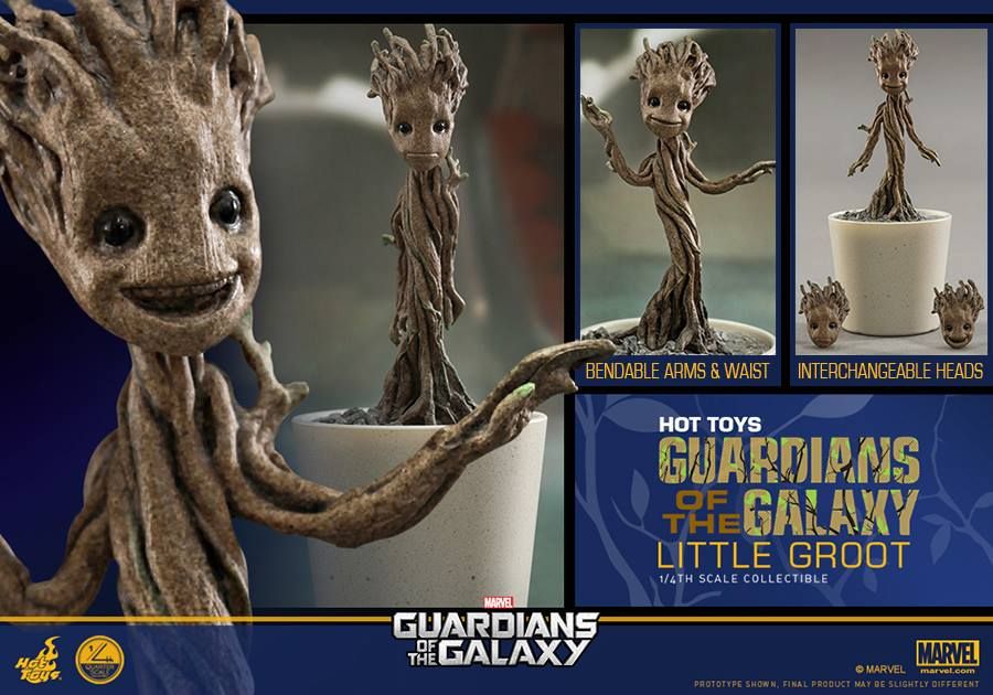 Guardians of the Galaxy Hot Toys Baby Groot 7