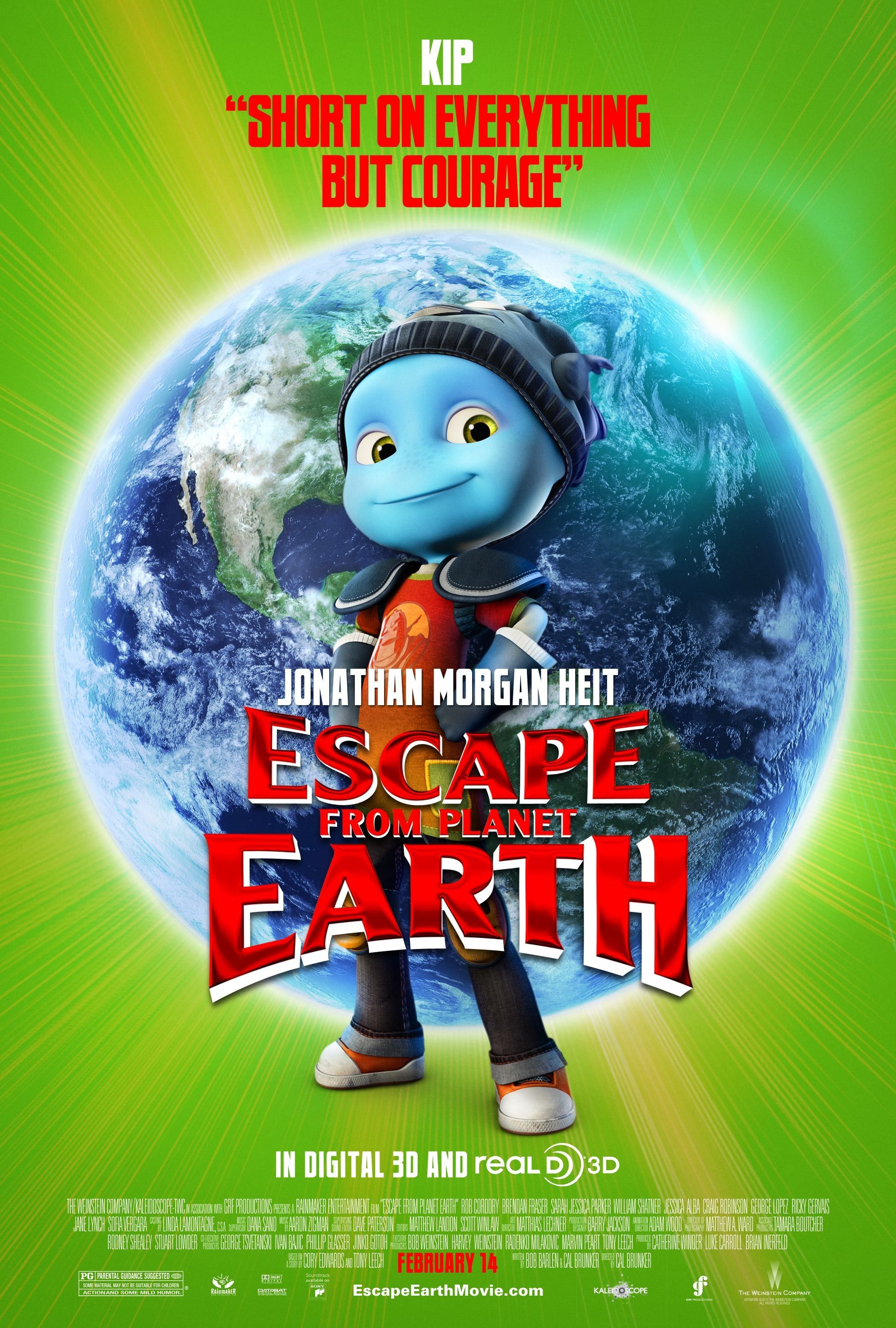 Escape From Planet Earth Kip Character Poster
