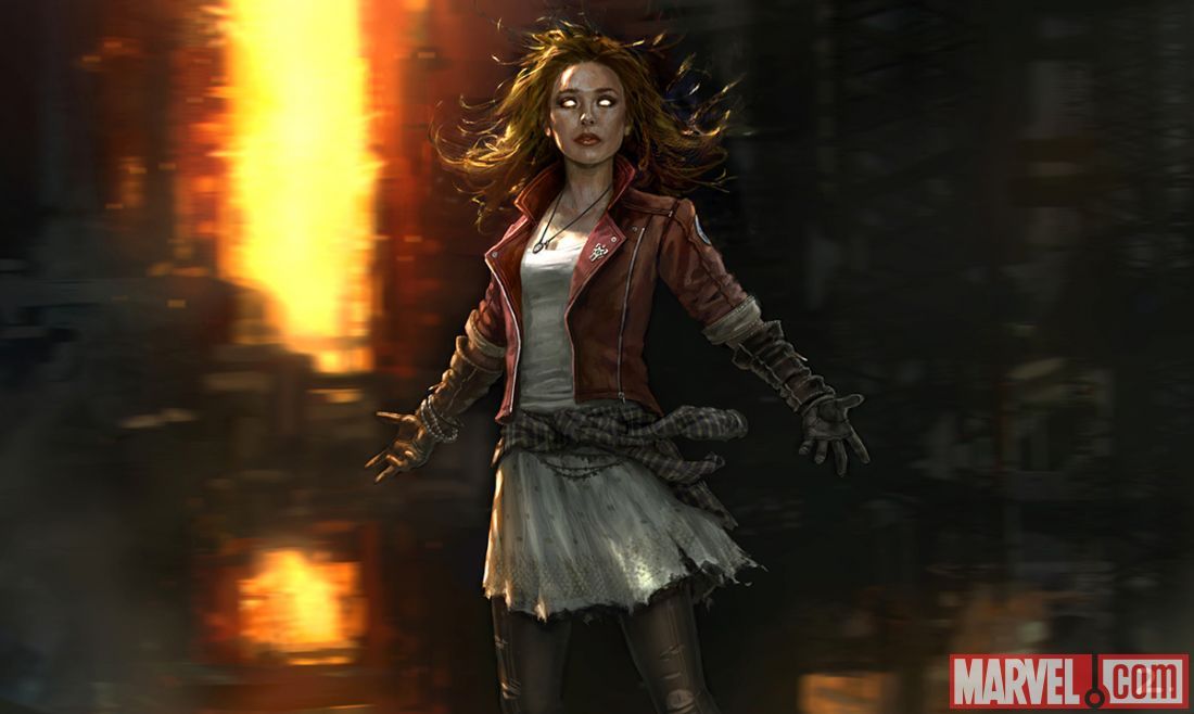 Scarlet Witch Avengers 2 concept art