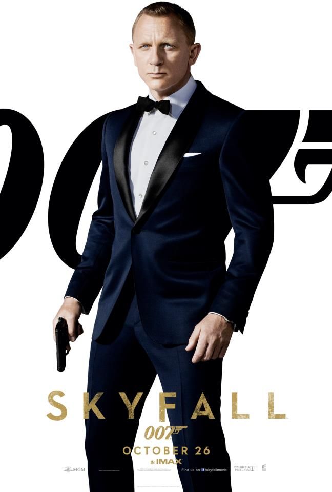 Skyfall James Bond Poster