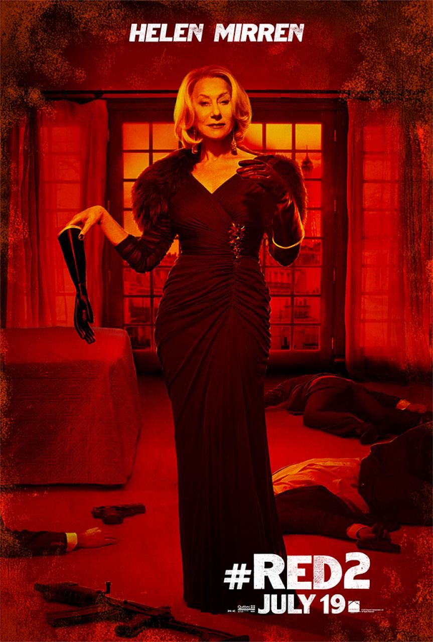 Red 2 Helen Mirren Poster