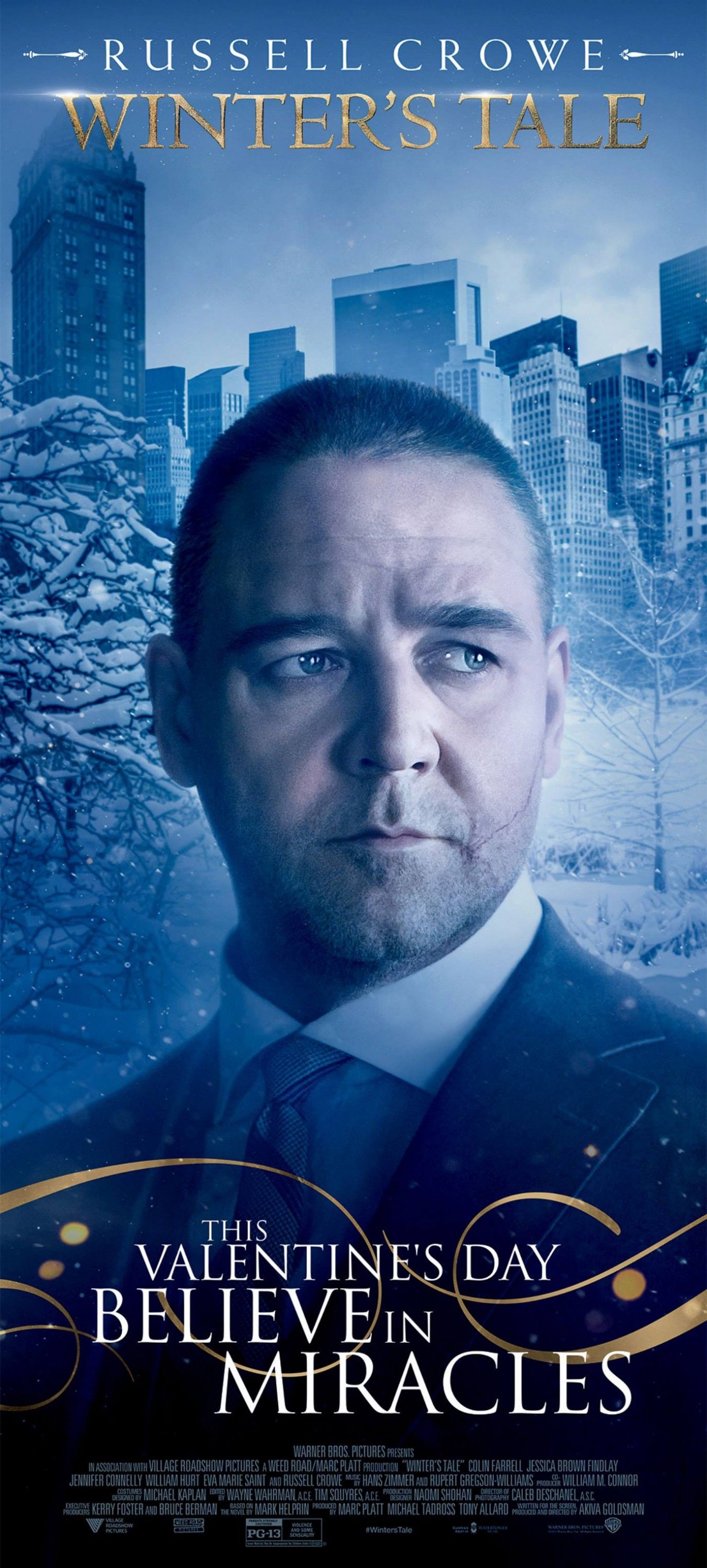 Winter's Tale Russell Crowe Character Poster