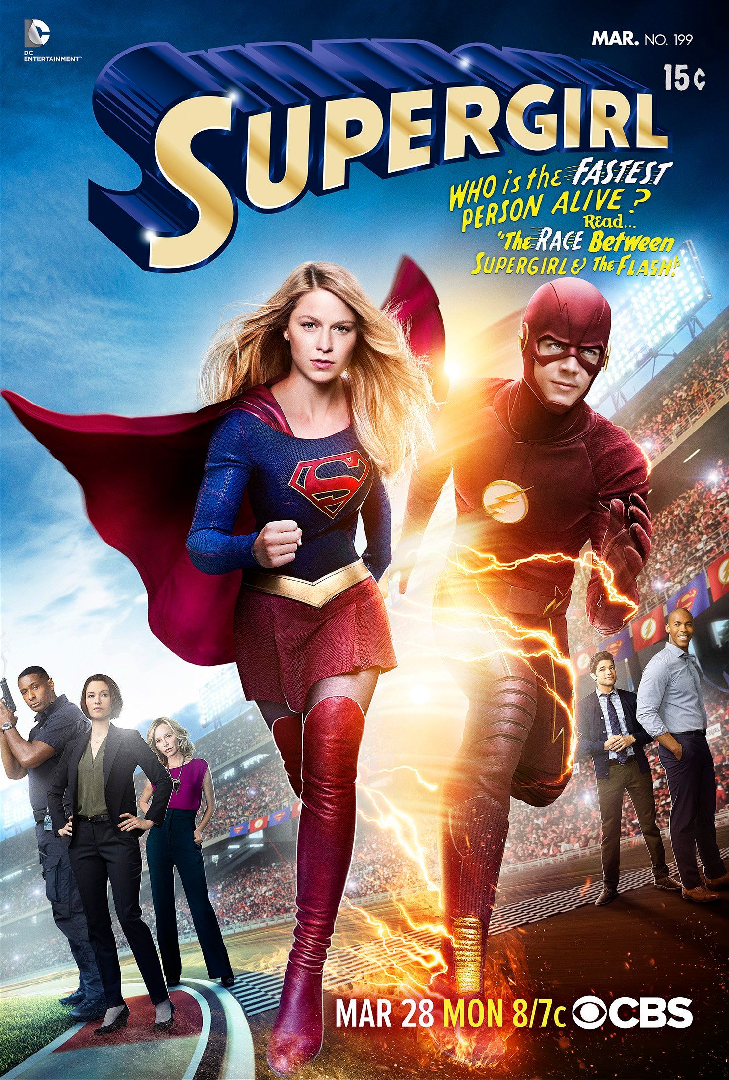 Flash Supergirl Crossover Episode Poster