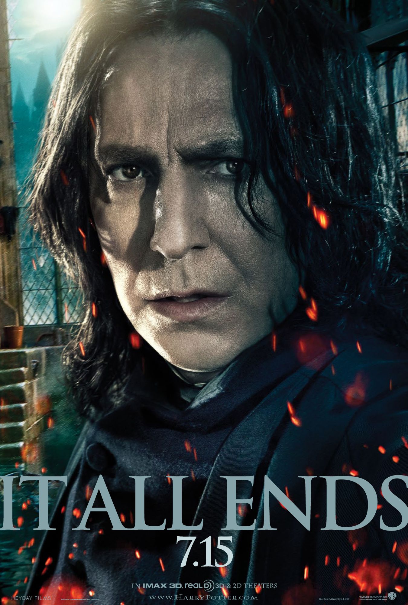 Harry Potter and the Deathly Hallows - Part 2 Severus Snape Poster