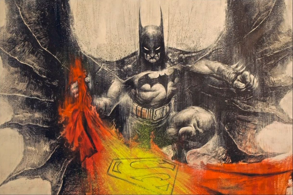 Batman Vs. Superman Artwork 1
