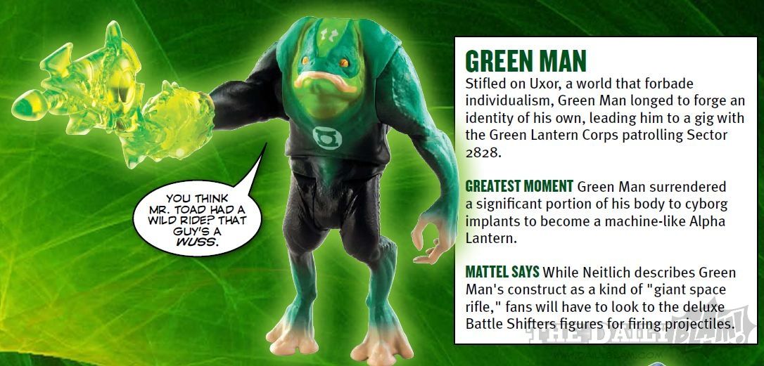 Green Lantern Green Man Action Figure