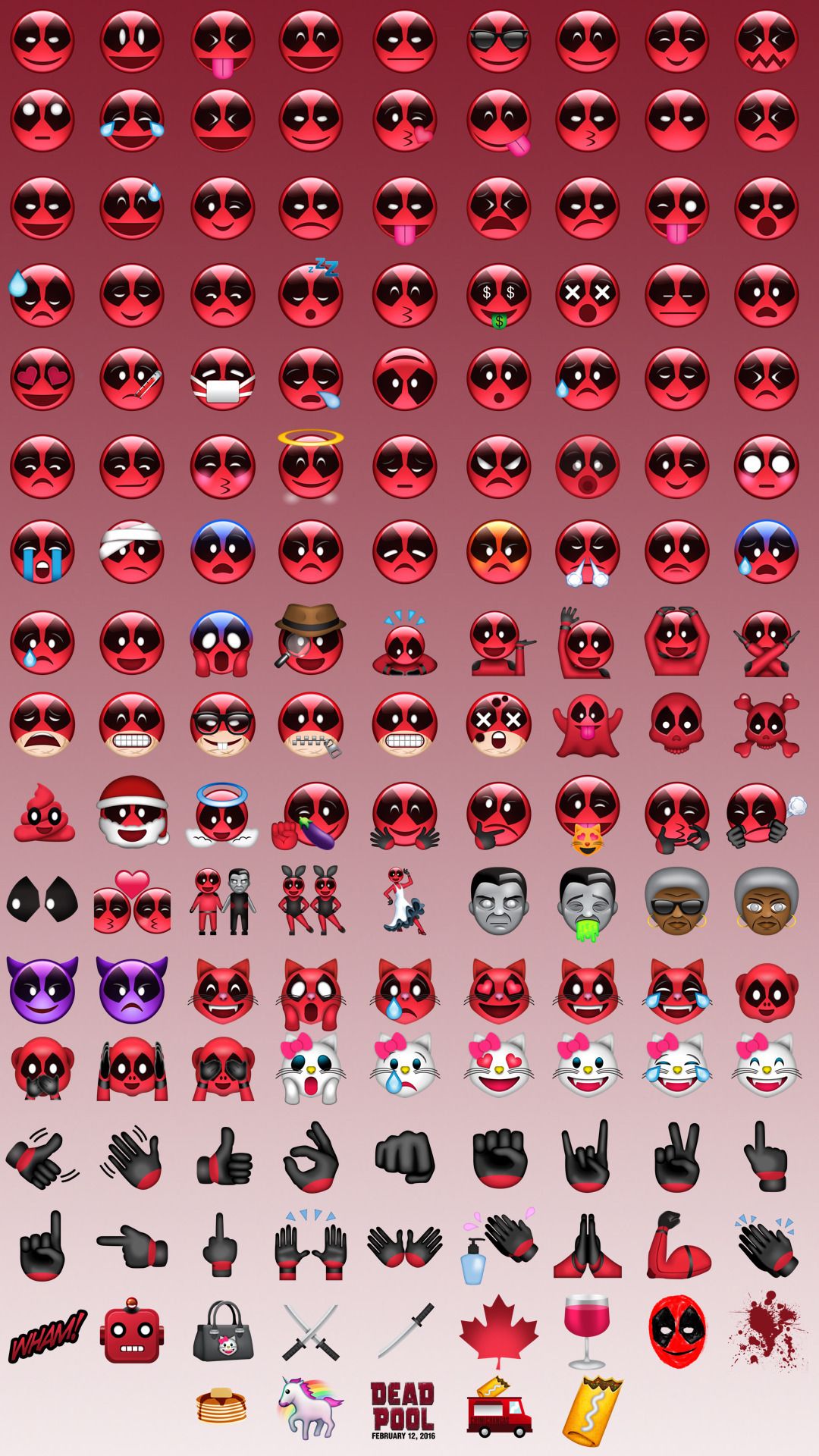 Deadpool Emoji