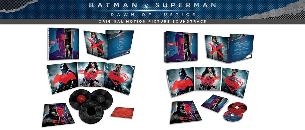 Batman v Superman: Dawn of Justice Soundtrack Artwork 1