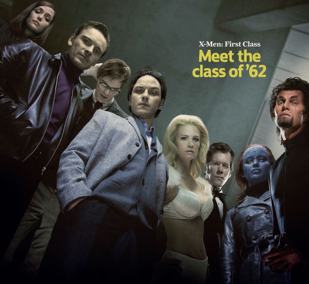 X-Men First Class Meet the Class of 62
