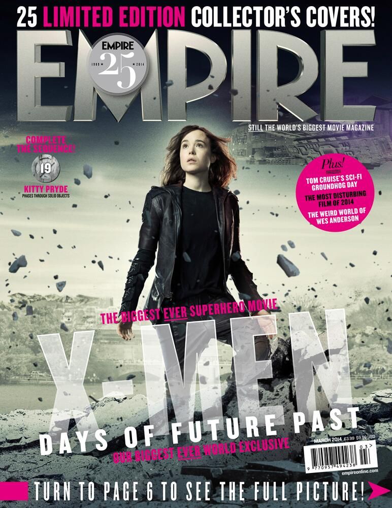 X-Men: Days of Future Past Kitty Pryde Empire Cover