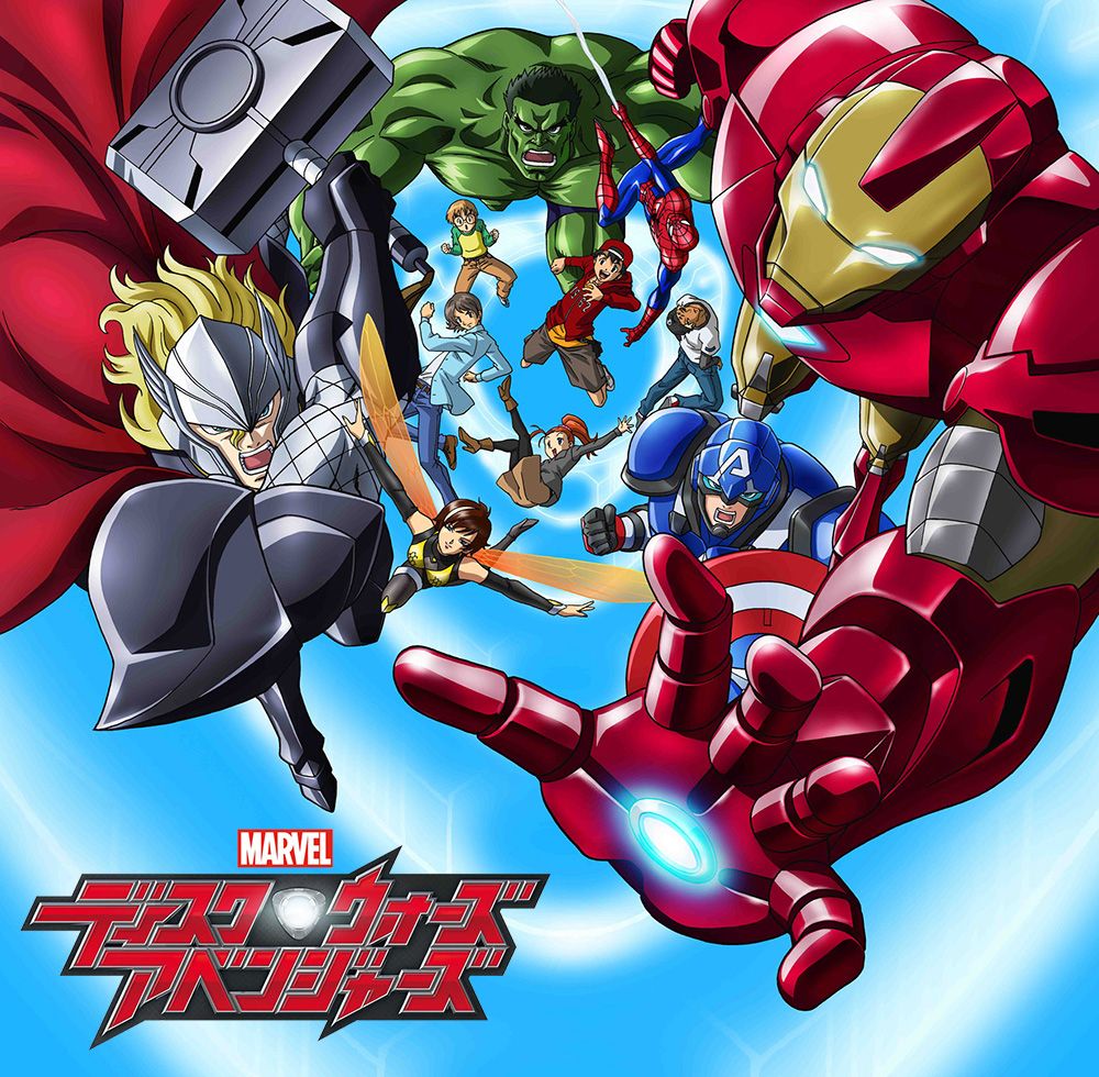Disney Announces Marvel Disk Wars: The Avengers Anime Series for 2014