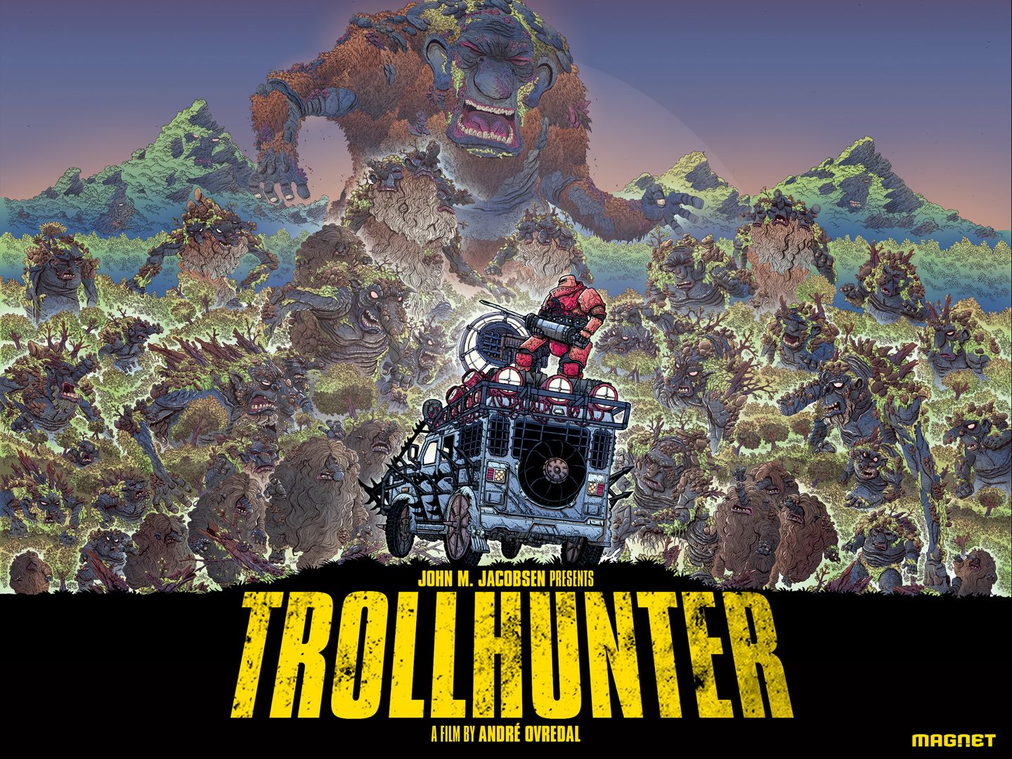 The Troll Hunter Quad by James Stokoe