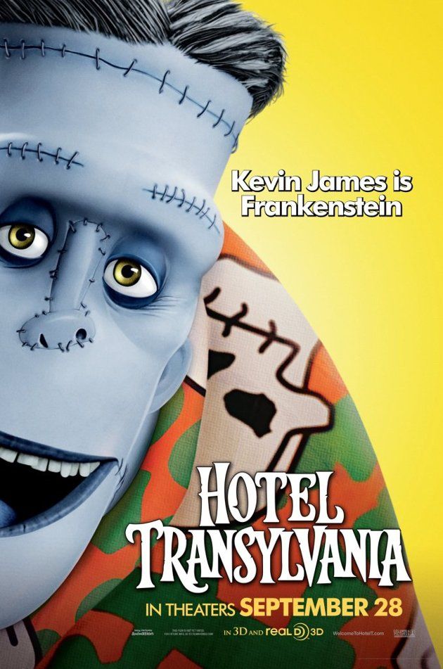 Hotel Transylvania Frankenstein Character Poster