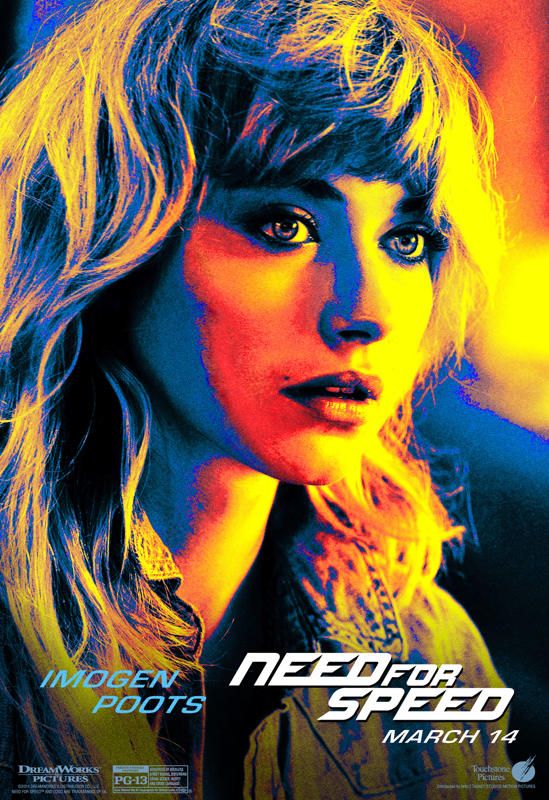 Need for Speed Imogen Poots Character Poster