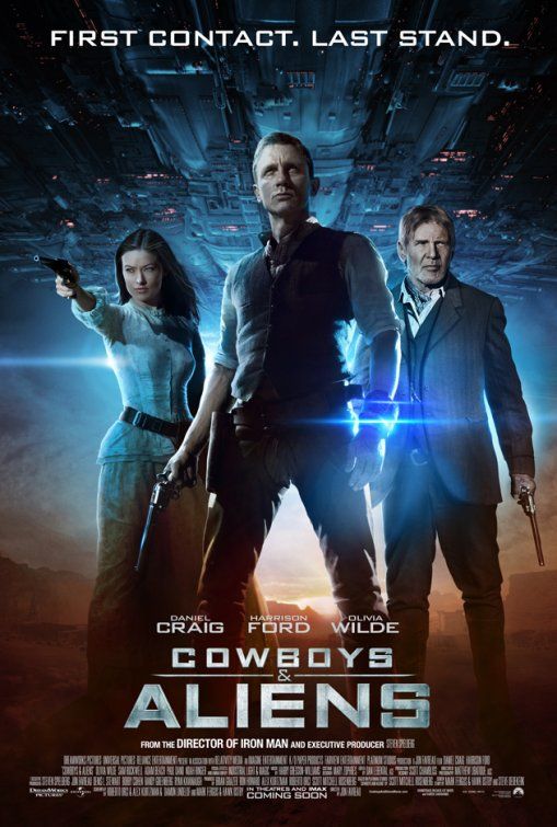 Cowboys & Aliens Poster #8