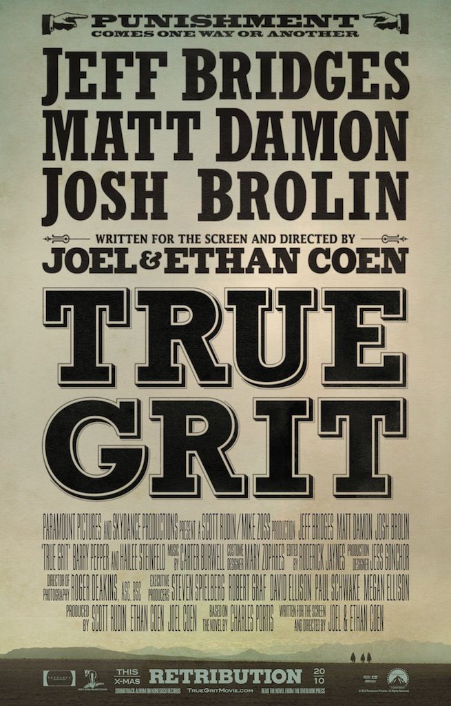 True Grit Poster # 3