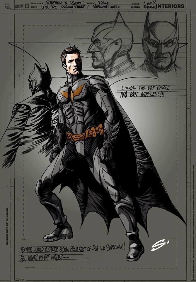 Ben Affleck as Batman Concept Art