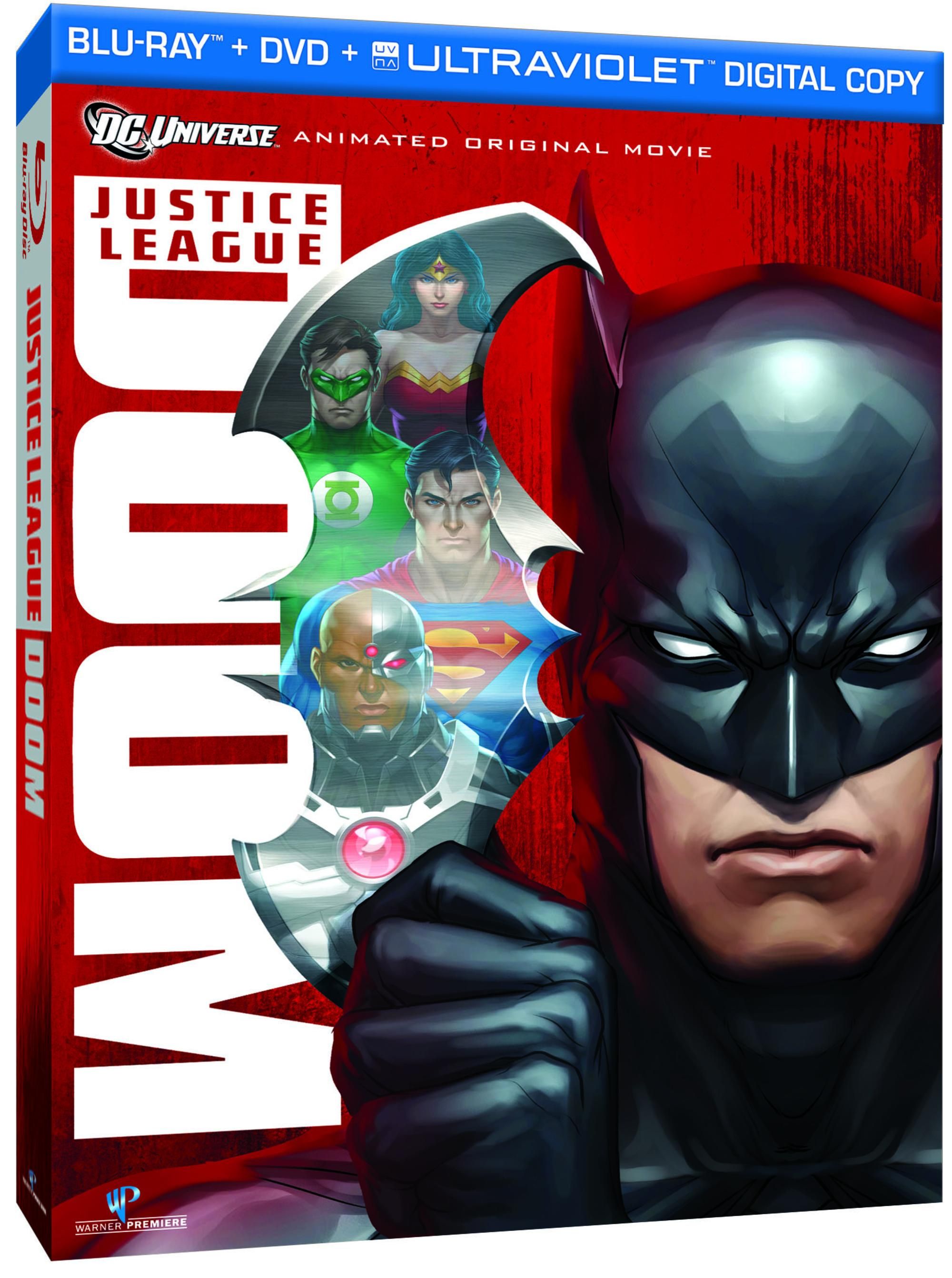 Justice League: Doom Blu-ray Art