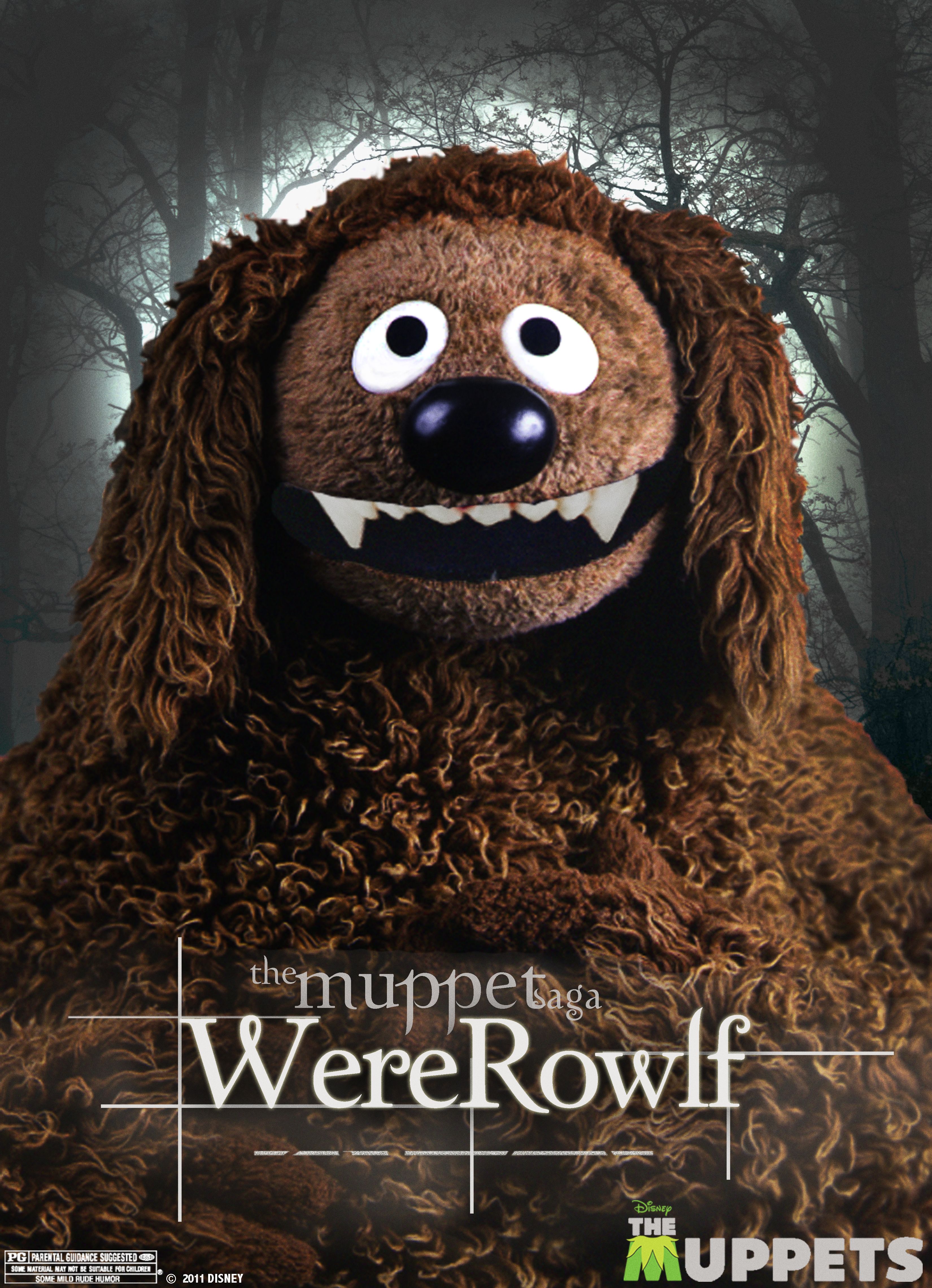 WereRowlf Muppets Poster