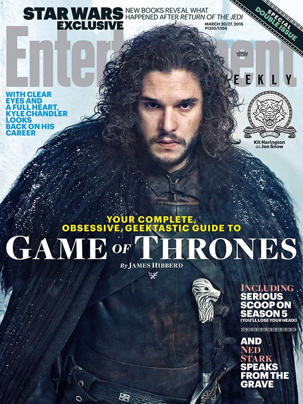 Game of Thrones Kit Harington EW Cover
