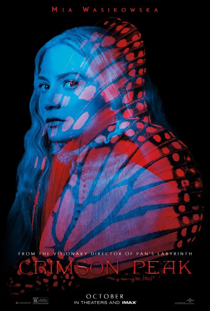 Crimson Peak Mia Wasikowska Comic-Con Poster