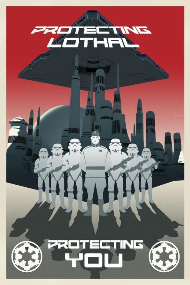 Star Wars Rebels Imperial Propaganda Poster 5