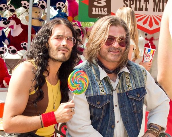 Alec Baldwin and Russell Brand in Rock of Ages