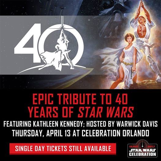 Star Wars Celebration 2017 40th Anniversary Poster