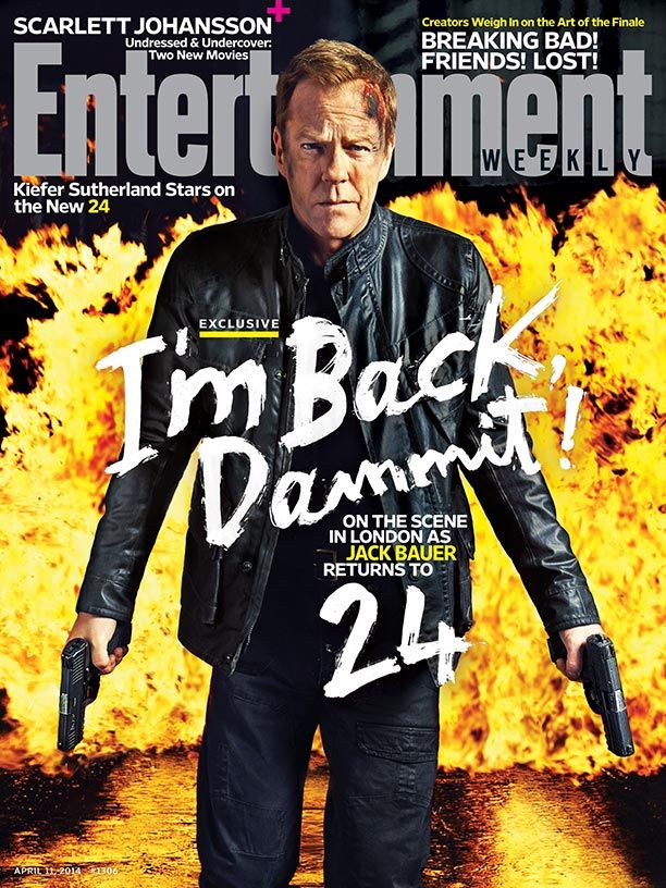 24: Live Another Day Entertainment Weekly Cover