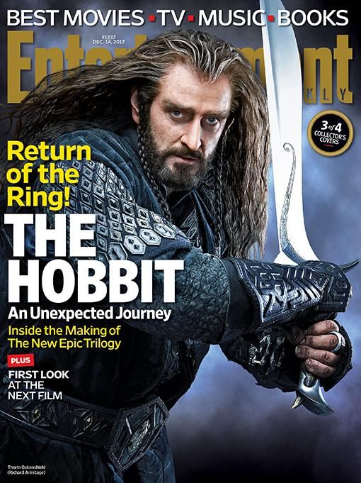 The Hobbit An Unexpected Journey EW Magazine Cover 3