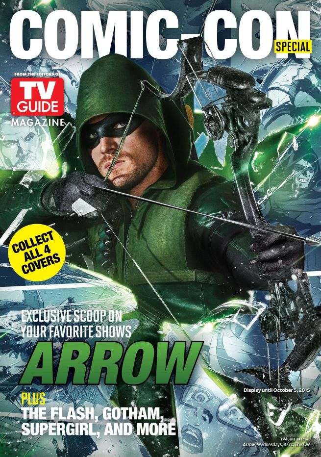 Arrow TV Guide Comic-Con 2015 Cover
