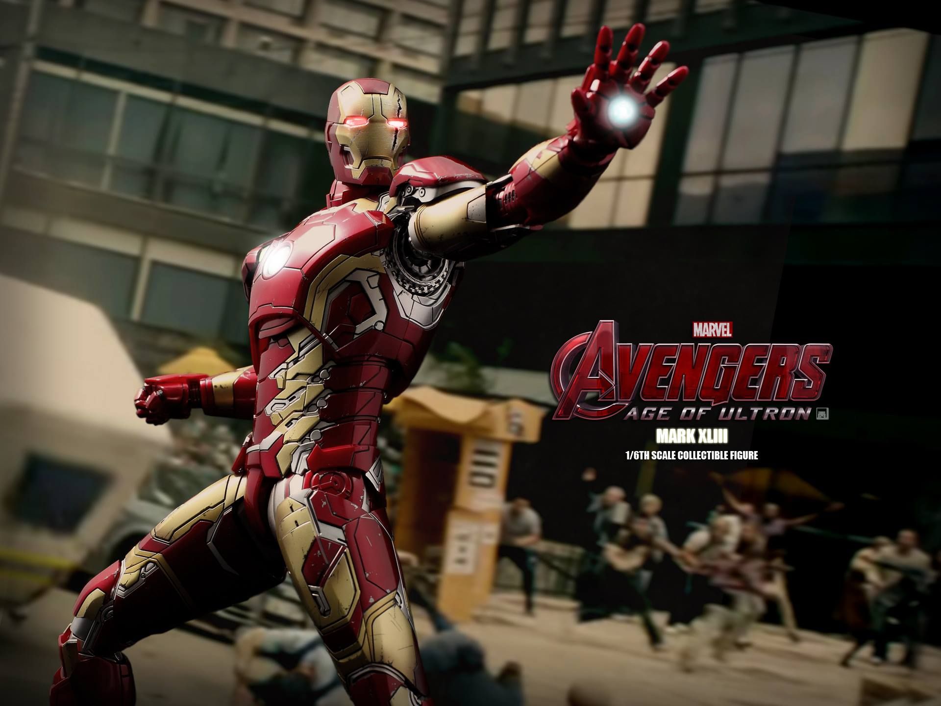 Avengers 2 Iron Man Mark XLIII Action Figure Photo 1
